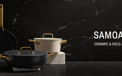 Nueva serie Samoa Iconic: diseño y cocina segura con antiadherente cerámico